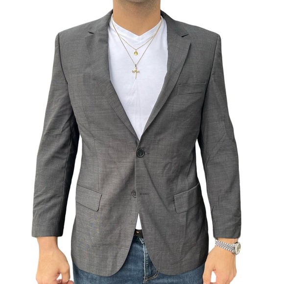 Hugo Boss 2 Button Sport Coat Blazer Men’s Size 38S